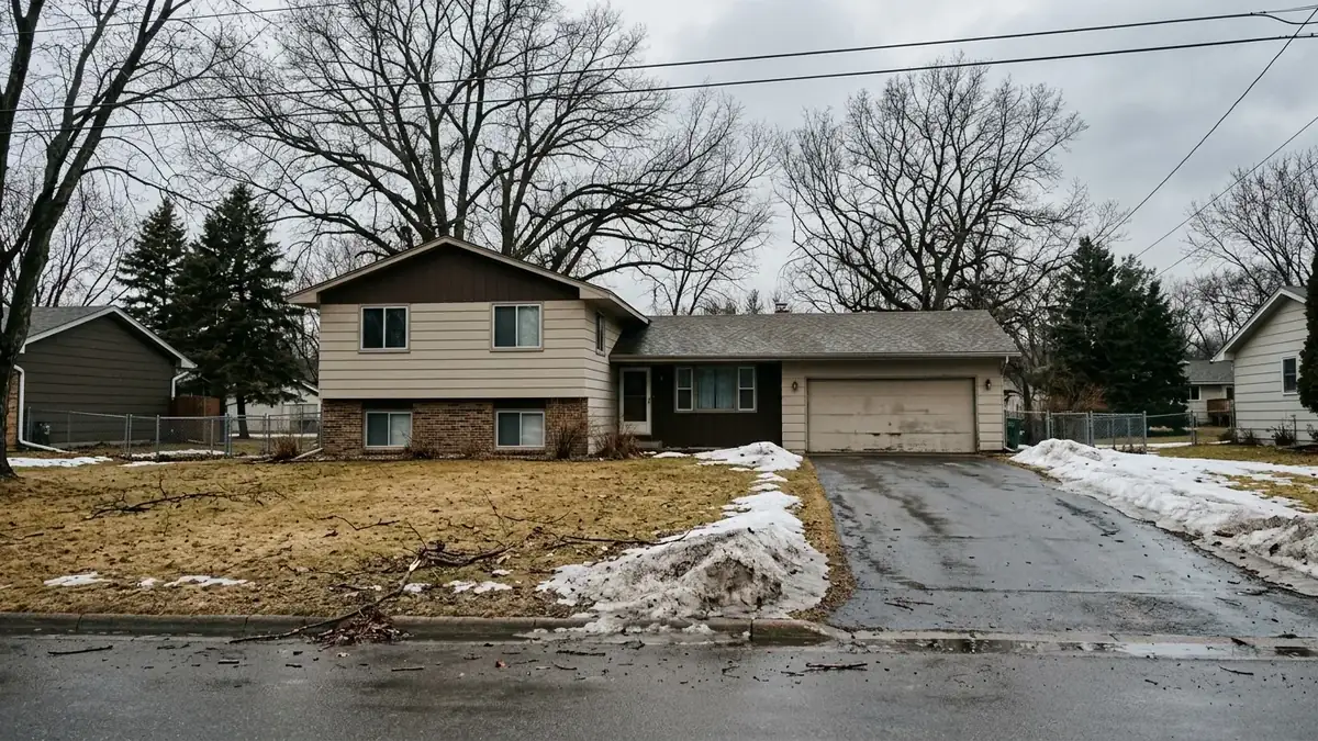 Suburban split-level, the kind of home we serve with trenchless sewer line repair in Minnetonka, MN