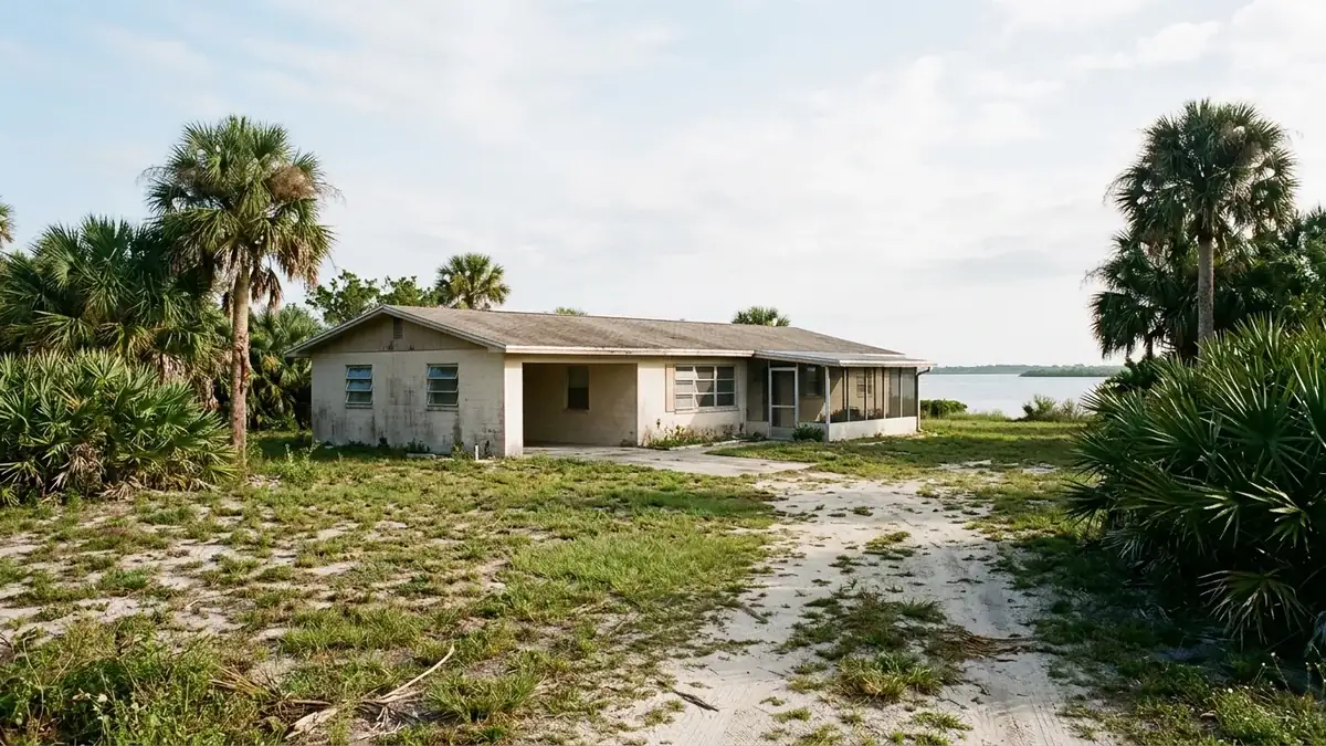 Space coast ranch home, the kind of home we serve with trenchless sewer line repair in Sebastian, FL